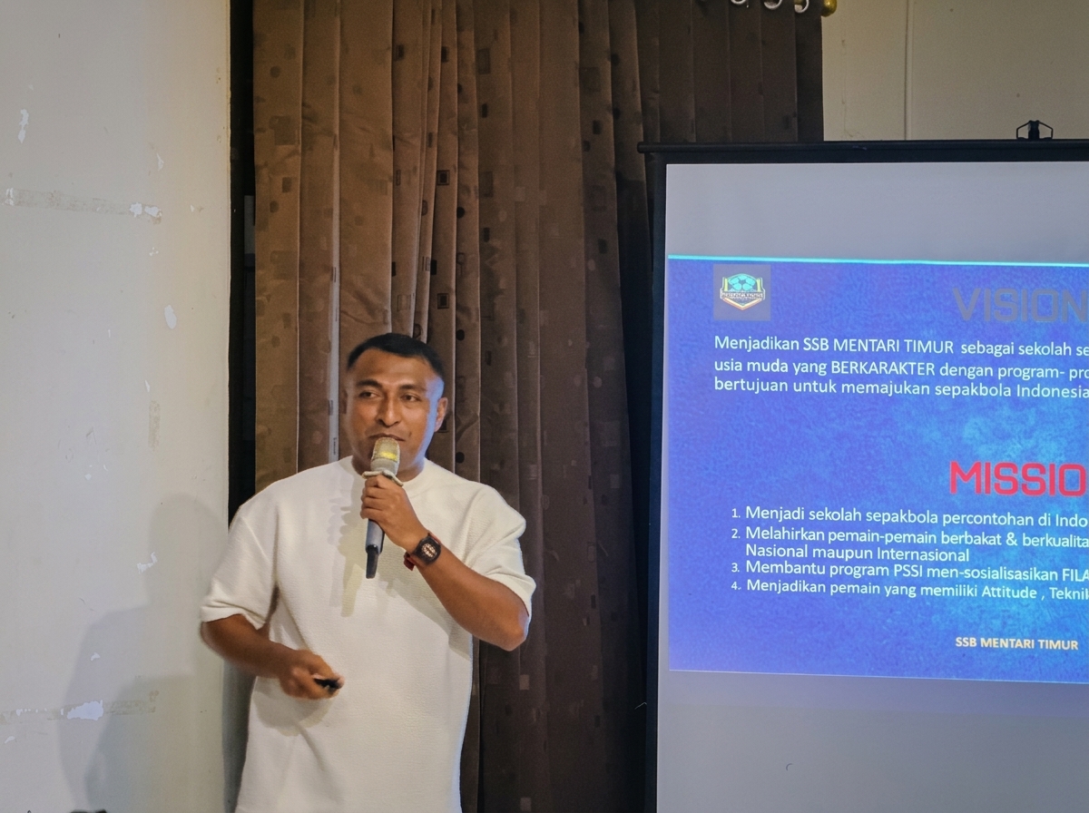 Coach Uphi Kenalkan Metode Latihan Modern untuk Cetak Talenta Muda Maluku Utara