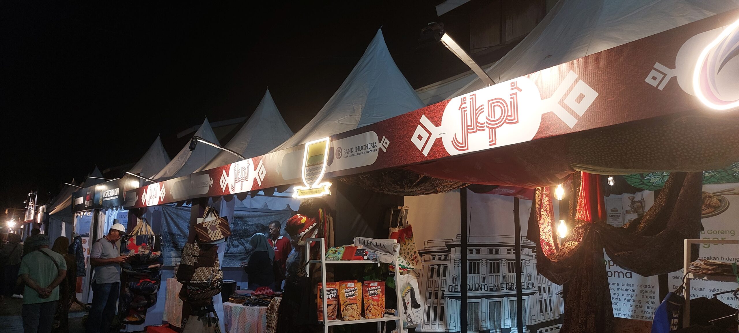 Semarak JKPI XII, Pasar Malam Indonesia Hadirkan Warna-Warni Budaya Nusantara di Benteng Oranje